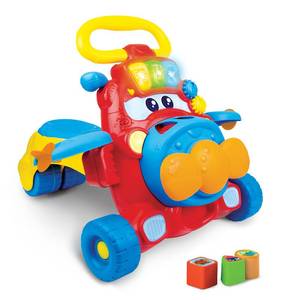 lot 45 image: Brand New Junior Jet 2-in-1 Walker and Ride-On