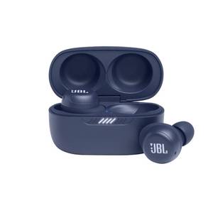 lot 58 image: Brand New JBL Live Free NC TWS Noise-Cancelling Bluetooth Earbuds with Charging Case  Blue