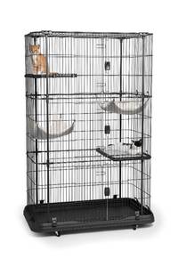 lot 64 image: Brand New Unopened Prevue Pet Products Premium Cat Home with 4 Levels