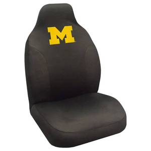 lot 72 image: Brand New Fanmats Seat Cover - College Michigan