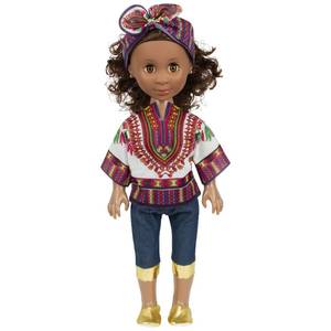 lot 95 image: Brand New Unopened 18 Kenya Doll with Dashiki Outfit