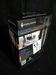lot 189 image: New Singing Machine All-in-One Microphone