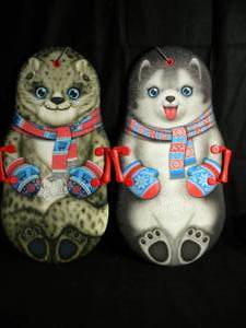 lot 224 image: New 2 Pack of Snow Buddies Kiddie Sleds