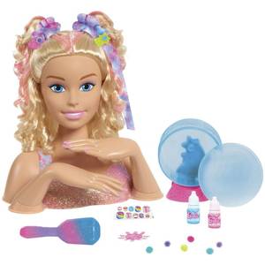lot 136 image: New Barbie Deluxe Styling Head Set - Blonde