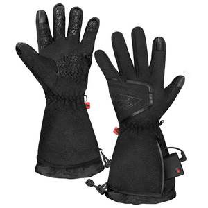 lot 149 image: New ActionHeat Mens AA Battery Heated Fleece Gloves 2.0 LargeXLarge