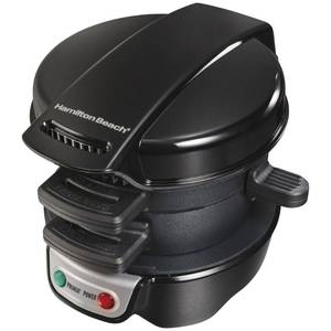 lot 167 image: New Hamilton Beach Breakfast Sandwich Maker