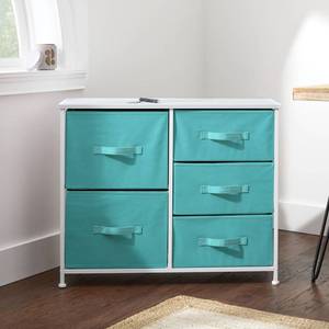 lot 200 image: New Brookside Sierra 5-Drawer Fabric Storage Chest