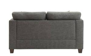 lot 198 image: New ACME Laurissa Loveseat with Pillows