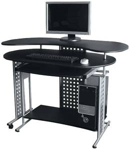 lot 185 image: New Regallo Expandable Computer Desk