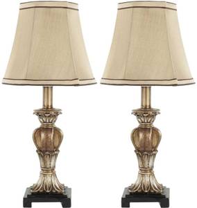 lot 202 image: New Safavieh Gabriella Mini Urn Lamp - Set of 2