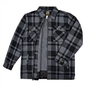 lot 207 image: Victory Outfitters Mens Brawny Fleece-Lined Flannel Shirt Jacket Size 2XL