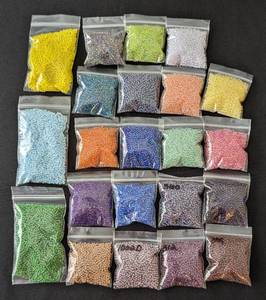 lot 10 image: Assorted Packs of Miyuki Seed Beads