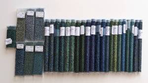 lot 8 image: TOHO Seed Beads in Hues of Blue and Green