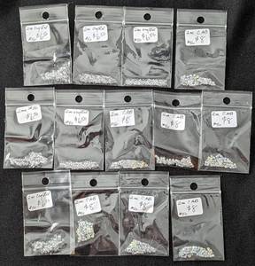 lot 65 image: 2mm Crystal Bead Packs