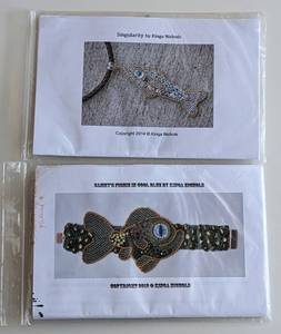 lot 77 image: Pair of Kinga Nichols Fish Themed Bead Kits