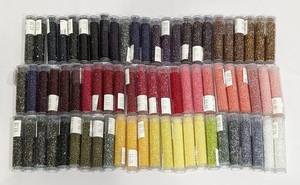 lot 86 image: Large Variety of Seed Bead Tubes
