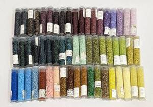 lot 96 image: Large Variety of Seed Bead Tubes