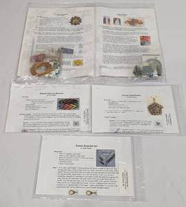 lot 103 image: Jewelry Patterns and Partial Kits