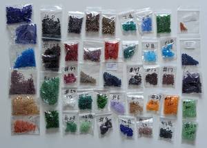 lot 115 image: Assorted Bicone Crystal Beads