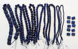 lot 119 image: Lovely Lapis BeadsStrands