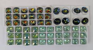 lot 134 image: Gorgeous Swarovski Crystal Stones