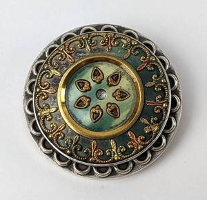lot 147 image: Gorgeous Sterling and Stone Pendant