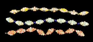 lot 183 image: Trio of Beautiful Bead Strands