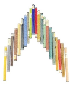 lot 187 image: 21 Tubes of Beads
