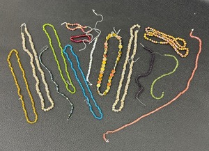 lot 231 image: Bunch of Bead Strands
