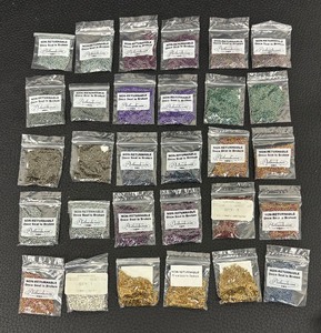 lot 199 image: Beads by Art Beads in Metallic Royal Purple, Plumb Iris, Nickel Plated Sage Pewter and More