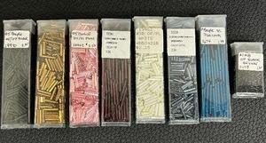 lot 167 image: Variety of Packaged Beads in Different Sizes Some from the Czech Republic
