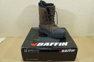 lot 8 image: Baffin Control Max Winter Boots -Worn Brown, Mens Size 11