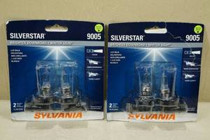 lot 36 image: 2 Packs Sylvania Silverstar Halogen Lamps -9005