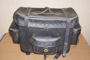 lot 58 image: Leather Saddle Bag