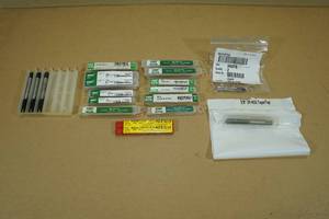 lot 128 image: Assorted Spiral Point Plug Taps