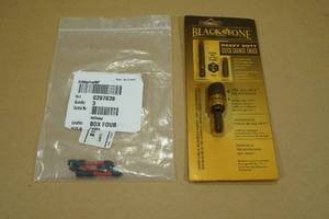 lot 145 image: Black Stone Heavy Duty Quick Change Chuck with Drill Bits