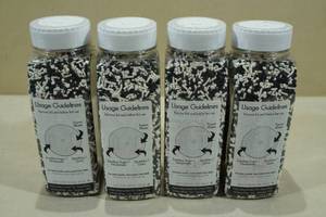 lot 214 image: 4 lbs Decopac Black & White Baking Sprinkles