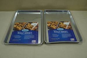 lot 218 image: 2 Rada Half Sheet Commercial Grade Baking Pans