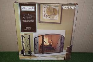 lot 232 image: New Reeds Design Fireplace Screen
