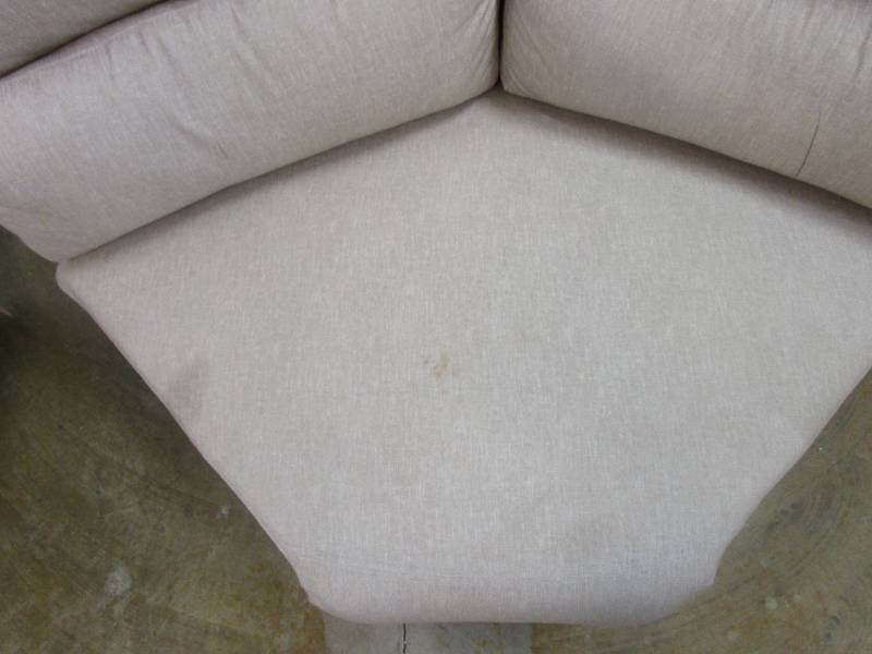 lot 538 image: Fabric Wedge Only (A COUPLE STAINS ON THE SEAT)