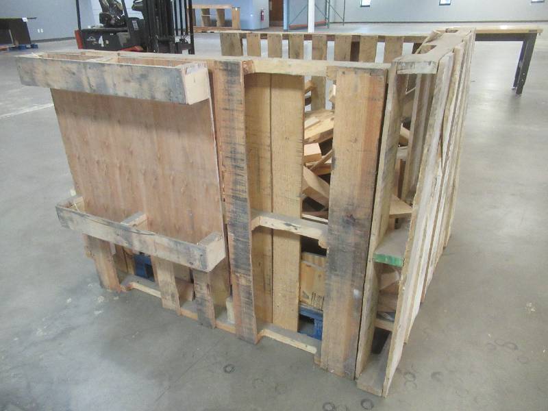 lot 556 image: Misc Pallet of Cut Wood Pieces - SEE PHOTOS