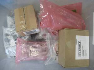 lot 69 image: Miscellaneous Bin of Cabinet Door Pulls - (See Photos) SOLD AS IS