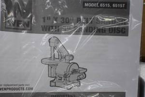 Wen Belt Sander with Sanding Disk