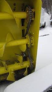 lot 4 image: Lorenz 8 Triple Auger Snow Blower With Adjustable Chute