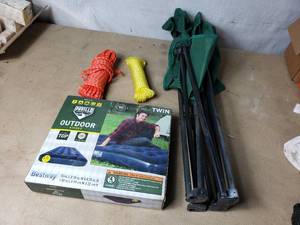 Rope, Air Mattress, Chair, Antenna