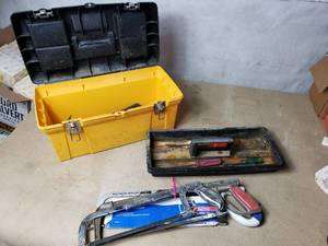 Tool Box, Hacksaws, Hammers