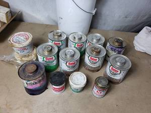 PVC Glue, Primer, Flux
