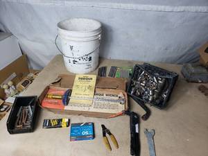 Torque Wrench, Sockets, Allen Wrenches