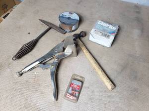 Welding Clamp, Welding Wire, Slag Hammers