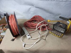 Extension Cords and Work Light